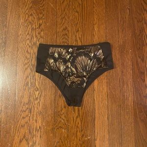 Gold Leaf Bikini Bottoms